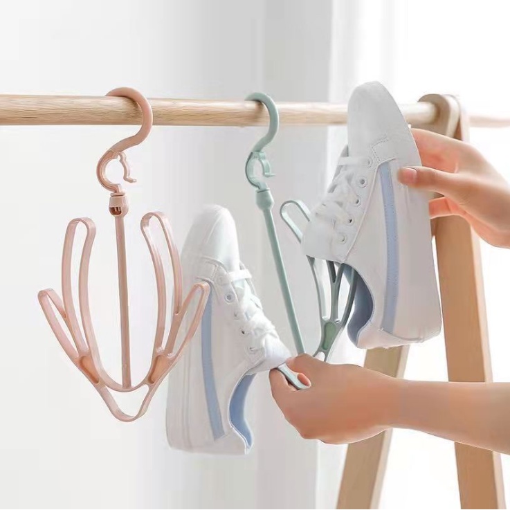 GANTUNGAN JEMURAN SEPATU FLEKSIBLE / HANGER SEPATU/ HANGER PAKAIAN / HANGER SEPATU / GANTUNGAN SEPATU SANDAL / HANGER PAKAIAN / SHOE HANGER PVC / Hanger Sepatu U / Gantungan Jemuran Serbaguna Sepatu Sandal / Hanger Sepatu Multifungsi / Shoes Hanger Lentur