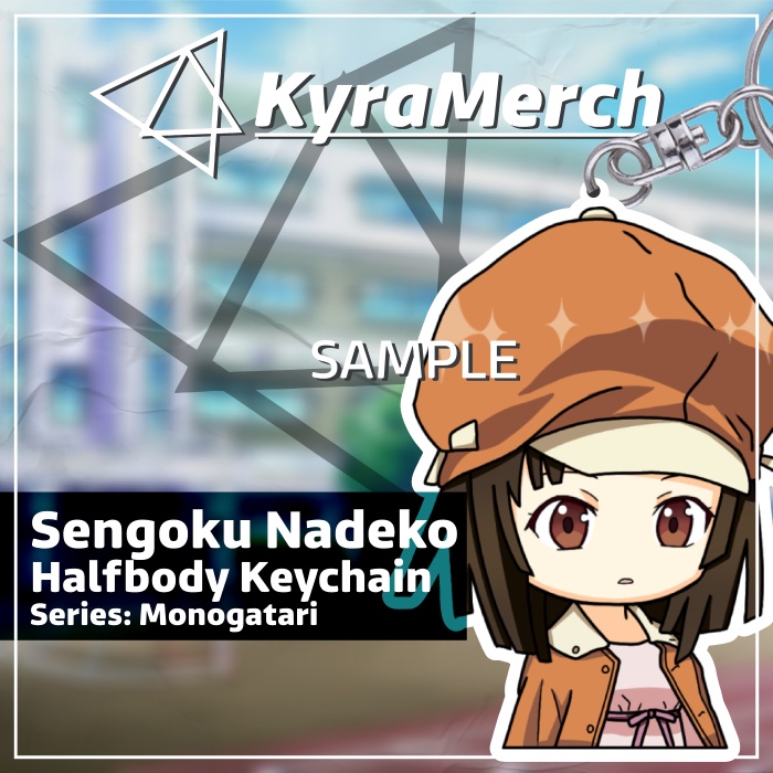 Keychain Halfbody Anime Monogatari Sengoku Nadeko
 | KyraMerch Anime Fanmerch Dealer
