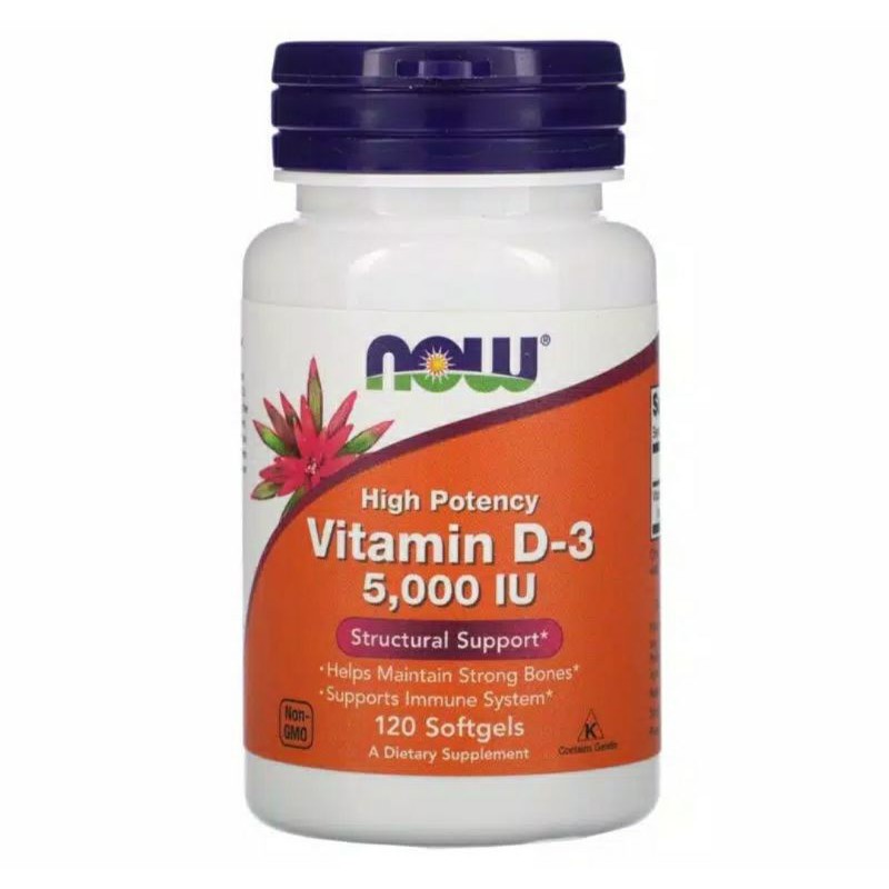 NOW Vitamin D3 - 5000iu