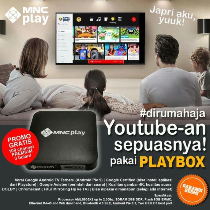 ANDROID TV BOX MERK MNC PLAY