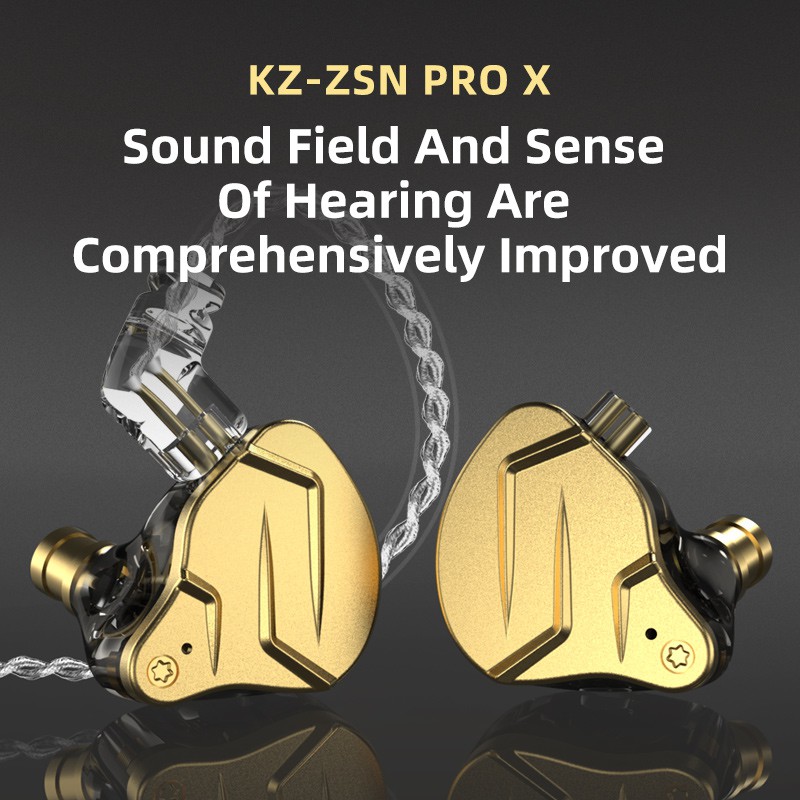 KZ ZSN Pro X Knowledge Zenit Hybrid earphone with MIC