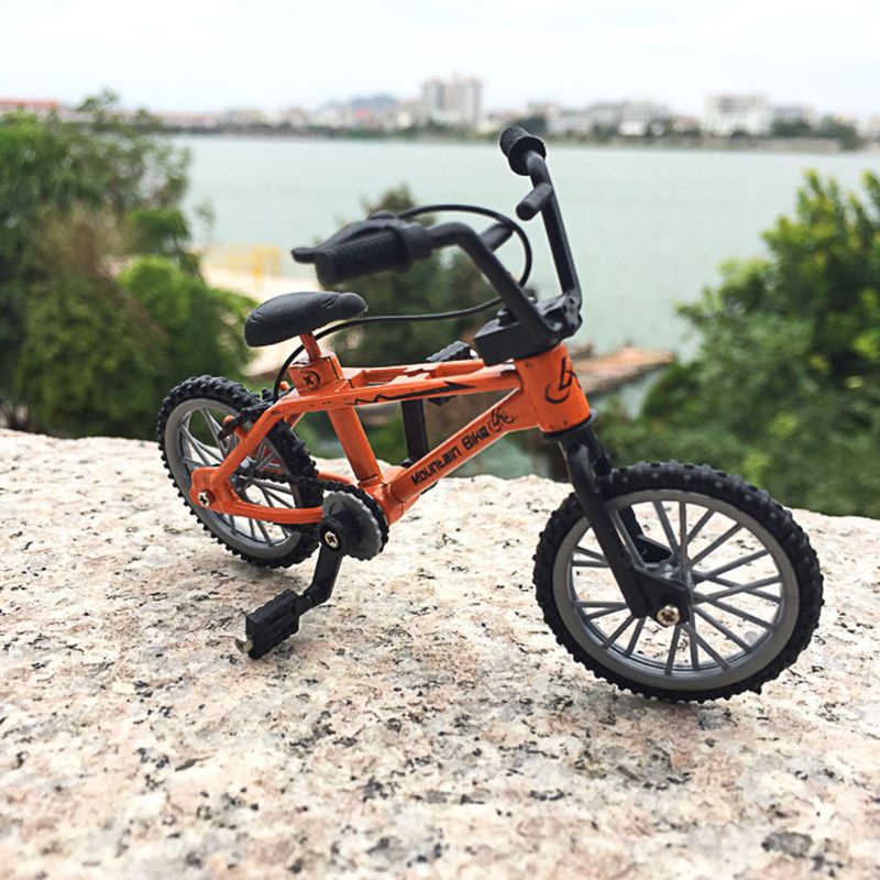 Mary Mainan Jari Mini Bahan Alloy Miniatur MTB Model Sepeda DIY Untuk Simulasi Kreatif Bersepeda Gunung Edukasi Anak Gi