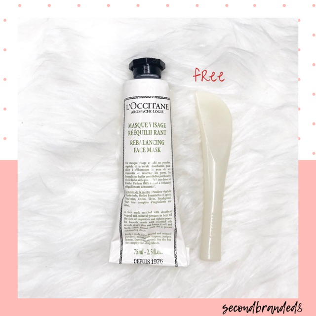 Loccitane mask / masker pori-pori / loccitane original