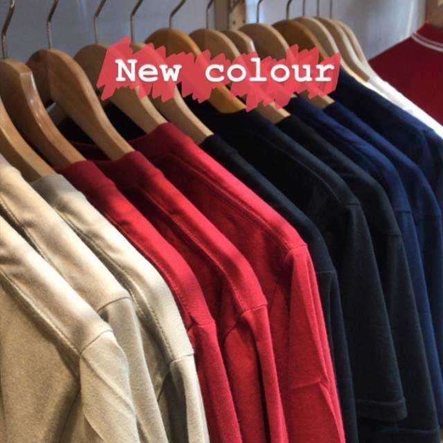 KAOS POLOS CATTON COMBED 30S