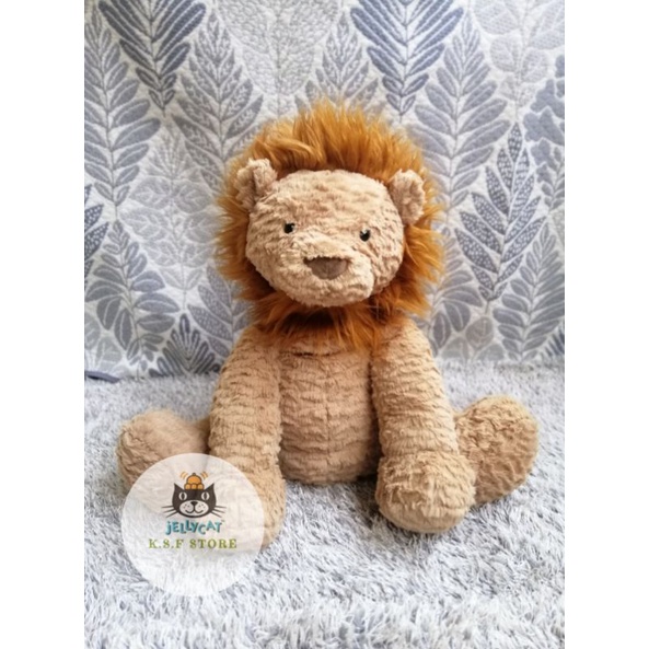 BONEKA JELLYCAT FUDDLEWUDDLE LION size Huge