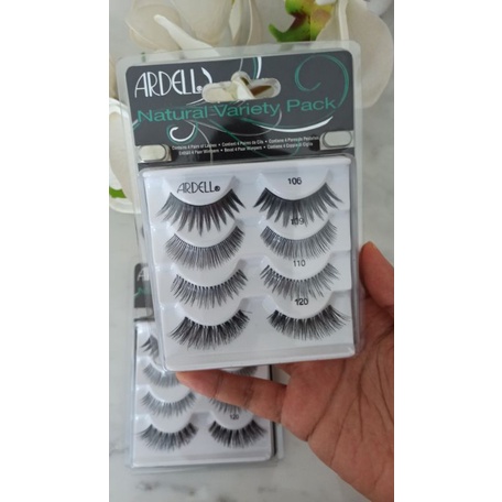 ORIGINAL USA ! ARDELL NATURAL VARIETY PACK FALSE LASHES