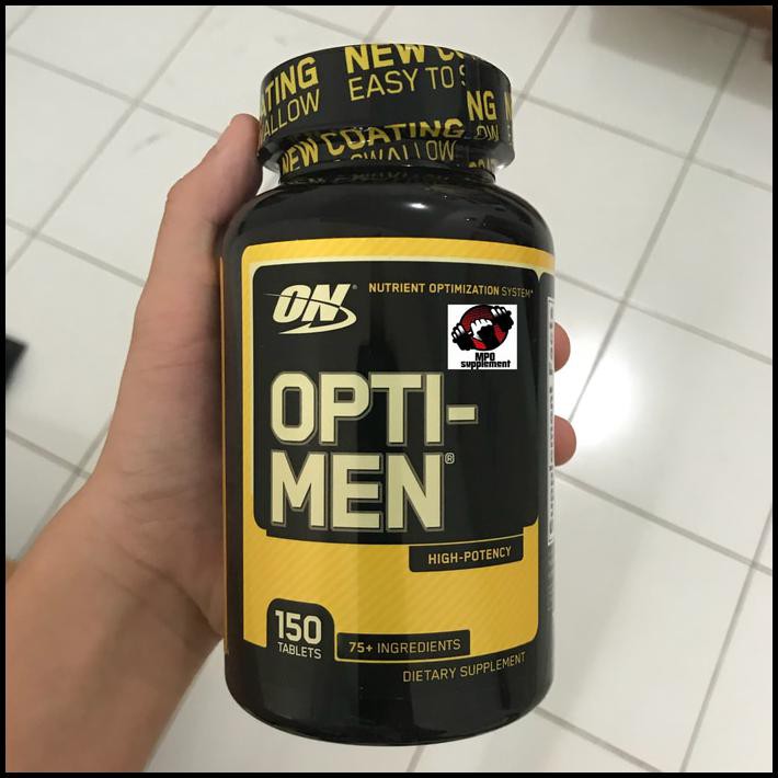 ON OPTI-MEN ON OPTIMEN MULTIVITAMIN BARU SEGEL ORIGINAL FREE SAMPLE AMPUH