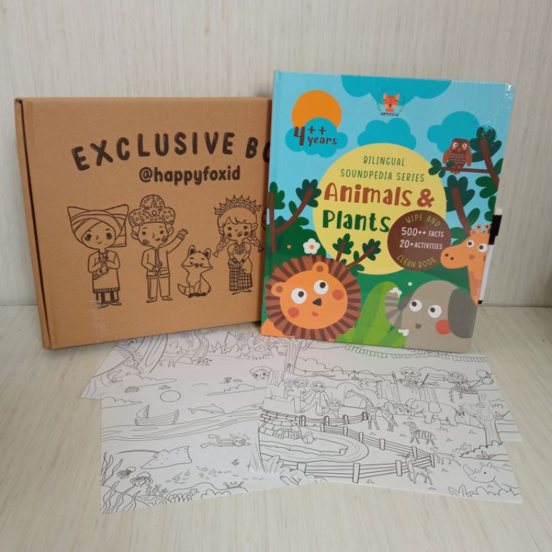 Bilingual Soundpedia Animals and Plants (Soundbook Ensiklopedia)