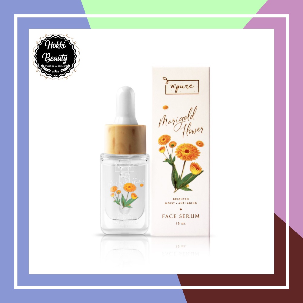 Npure Face Serum Marigold Series 15ML (Anti Aging Face Serum)