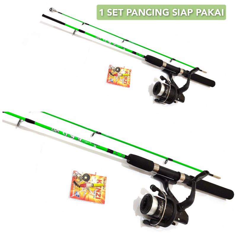 1 Set Pancing EEL 120cm. Siap Pakai