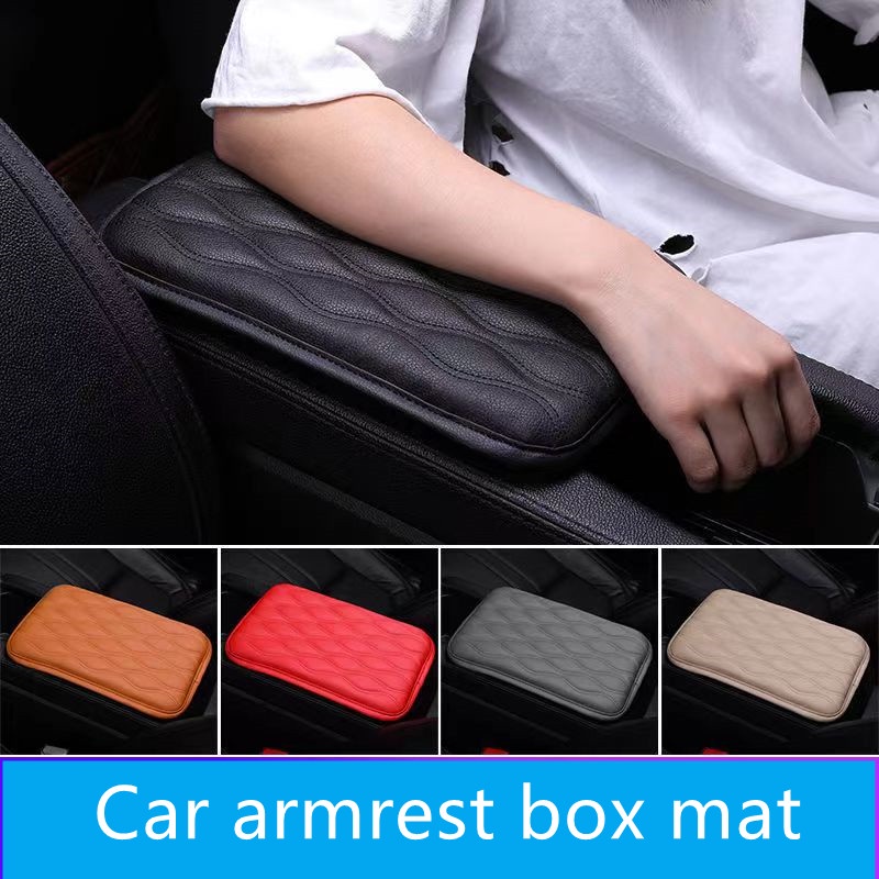 ❀Cover Kotak Sandaran Tangan Bahan Kulit PU Tebal Untuk Mobil BMW AUDI