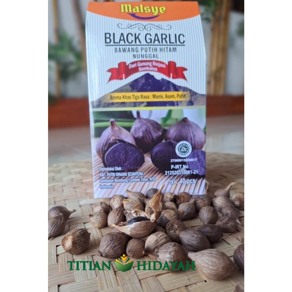 

Black Garlic Lombok (Sembalun)