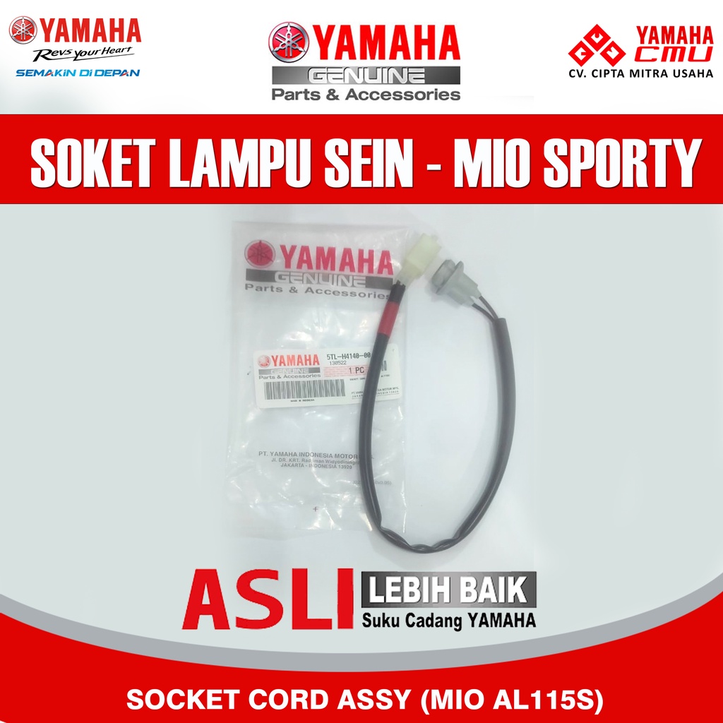 SOKET LAMPU SEIN - MIO SPORTY, MIO SOUL