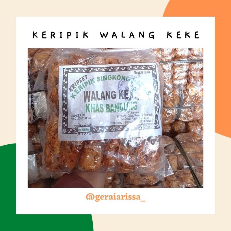Keripik Singkong Walang Keke