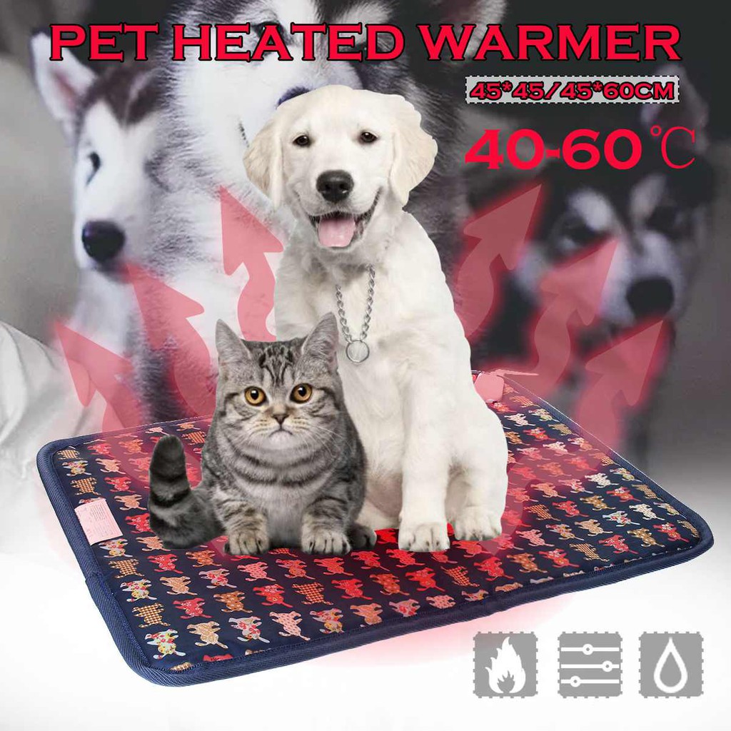 Penghangat Ruangan Portable 220v Pet Electric Heating Blanket Cat