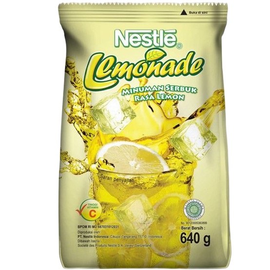 

Nestle Lemonade 640gr Minuman Serbuk Rasa Lemon