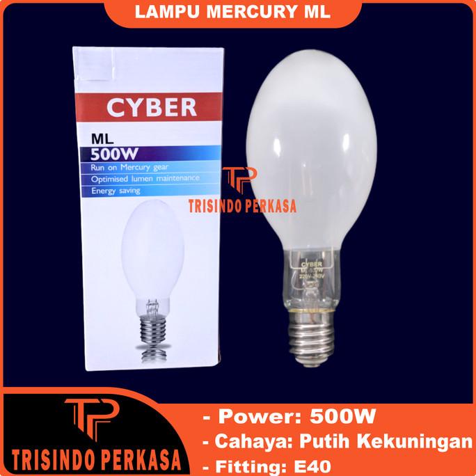 Lampu Mercury ML 500W 500 watt E40 Bola Lampu Jalan