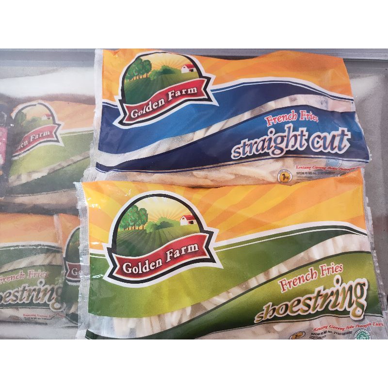 

kentang goreng golden farm shoestring/straight cut