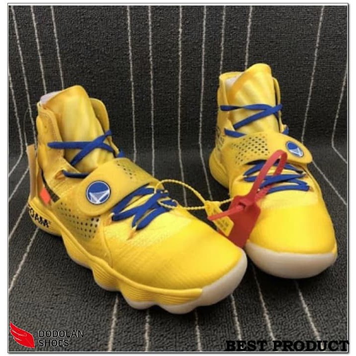SUPER DISKON Sepatu Nike Hyperdunk Yellow 2017 / Sepatu Basket Original Import