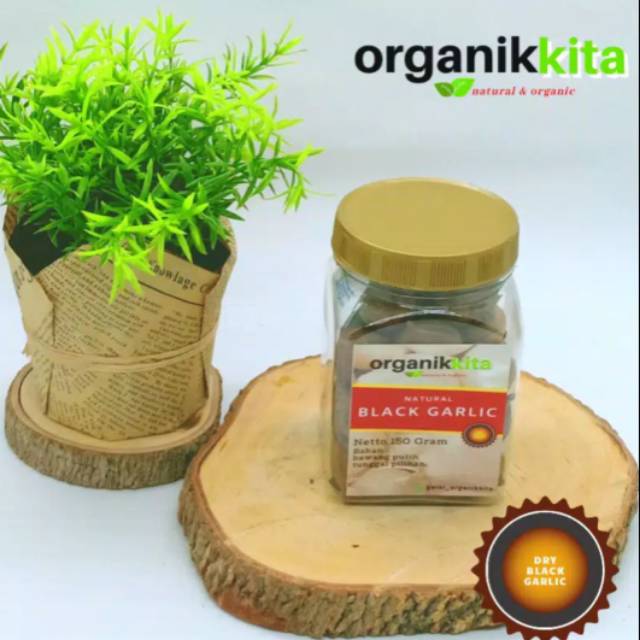 

Black Garlic Bawang Tunggal Netto 150 Gram