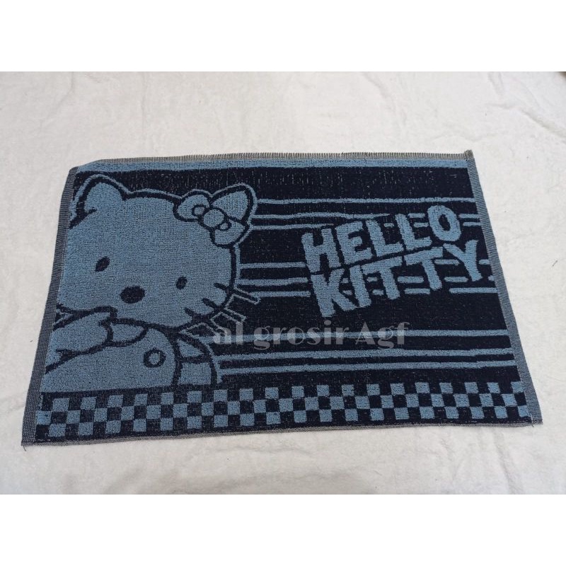 KESET HANDUK CHALMER 40X60 MOTIF HELLOKITY|KESETHANDUK|PROMOKESET|PROMOKESETPREMIUM|KESETHOTEL|KESETRUMAH