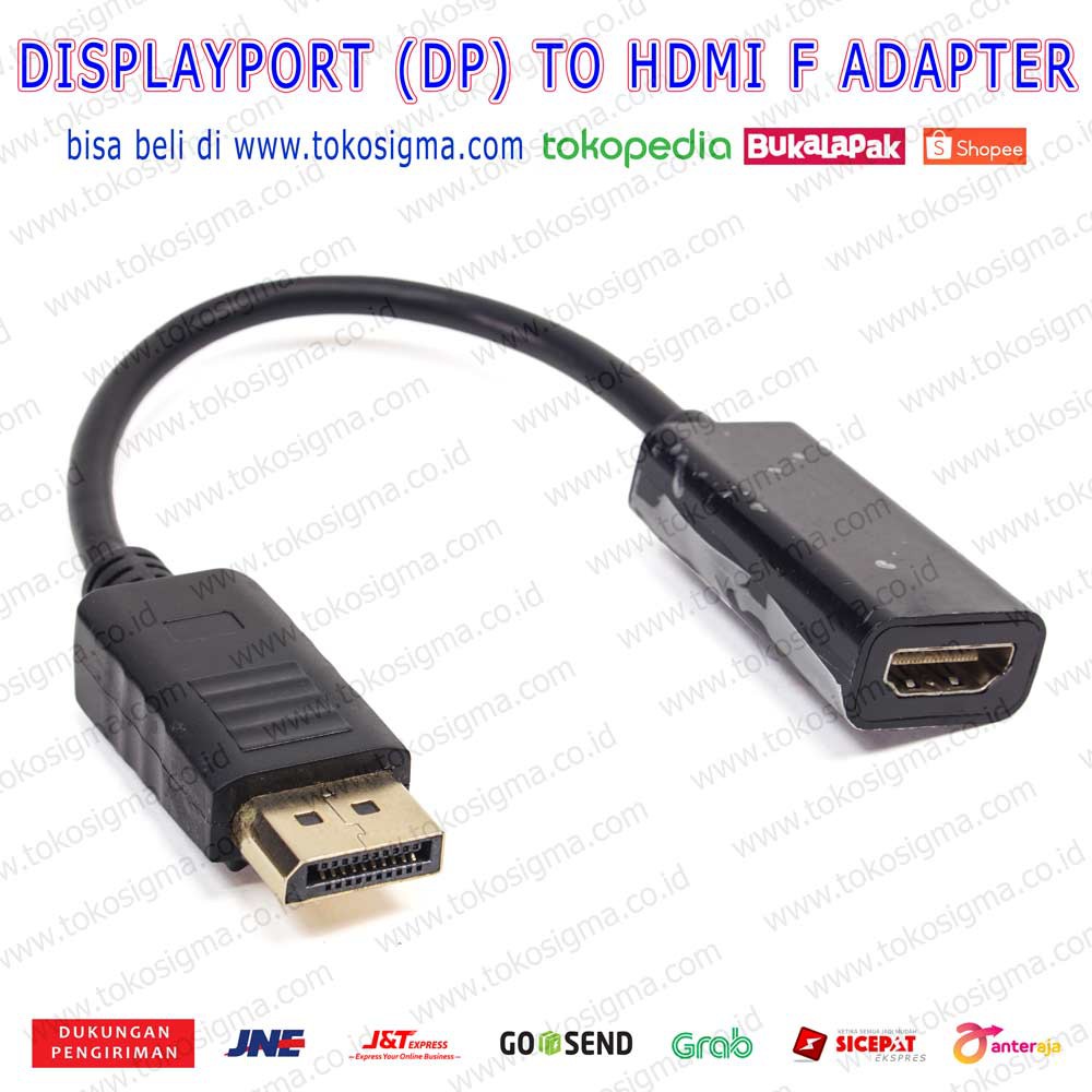 DISPLAYPORT DP TO HDMI female Converter CABLE ADAPTER