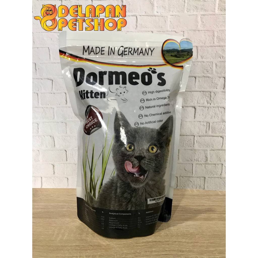Dormeos Kitten Cat Food 1 Kg Made in Germany