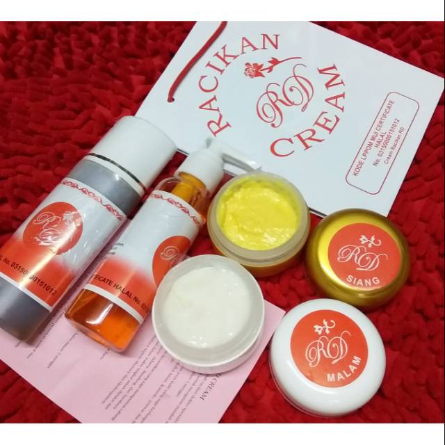 CREAM RACIKAN RD ASLI / PAKET PERAWATAN WAJAH