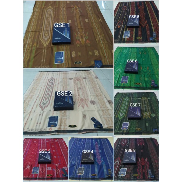 SARUNG ARDAN GUNUNG SONGKET ELEGANT (GSE)