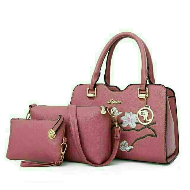 Tas Kahiyang 3in1 Handbag Tas Wanita Cantik Besar (2tas muat 1kg) dibrodir