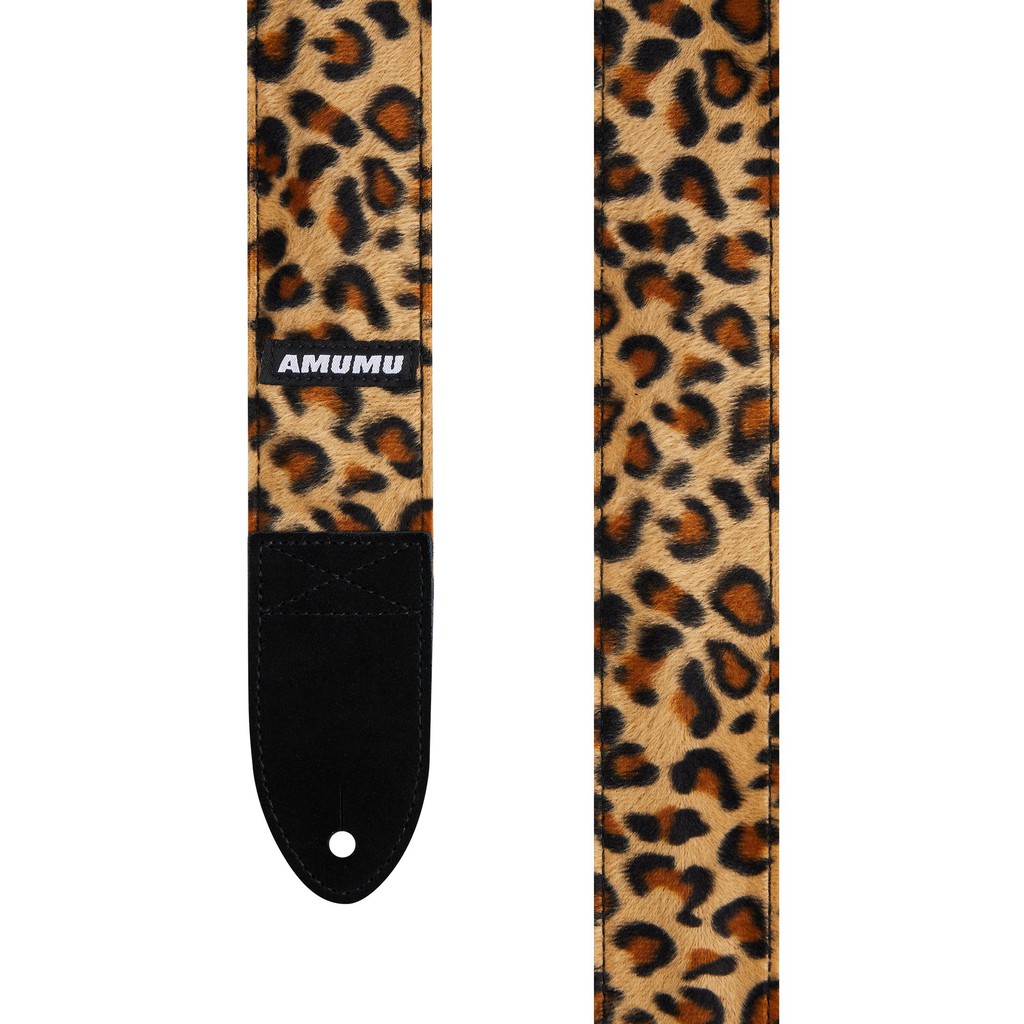 Amumu VL01-LP Strap Gitar motif Leopard Flocking