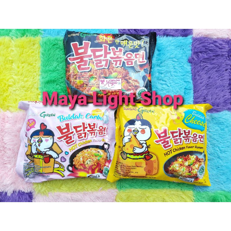 Samyang paldo bulnak boncabe mie goreng pedas hot ramen ramyun noodle samyang cheese carbonara murah