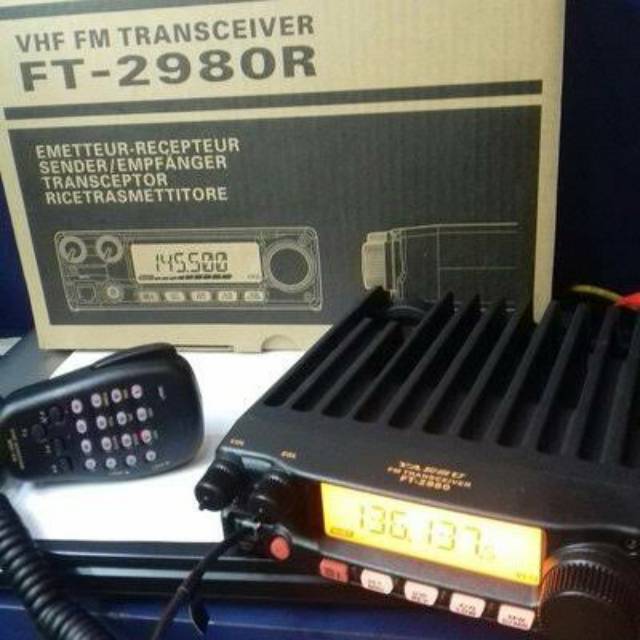 RADIO RIG YAESU FT-2980 VHF ORIGINAL RESMI YAESU FT2980 FT 2980