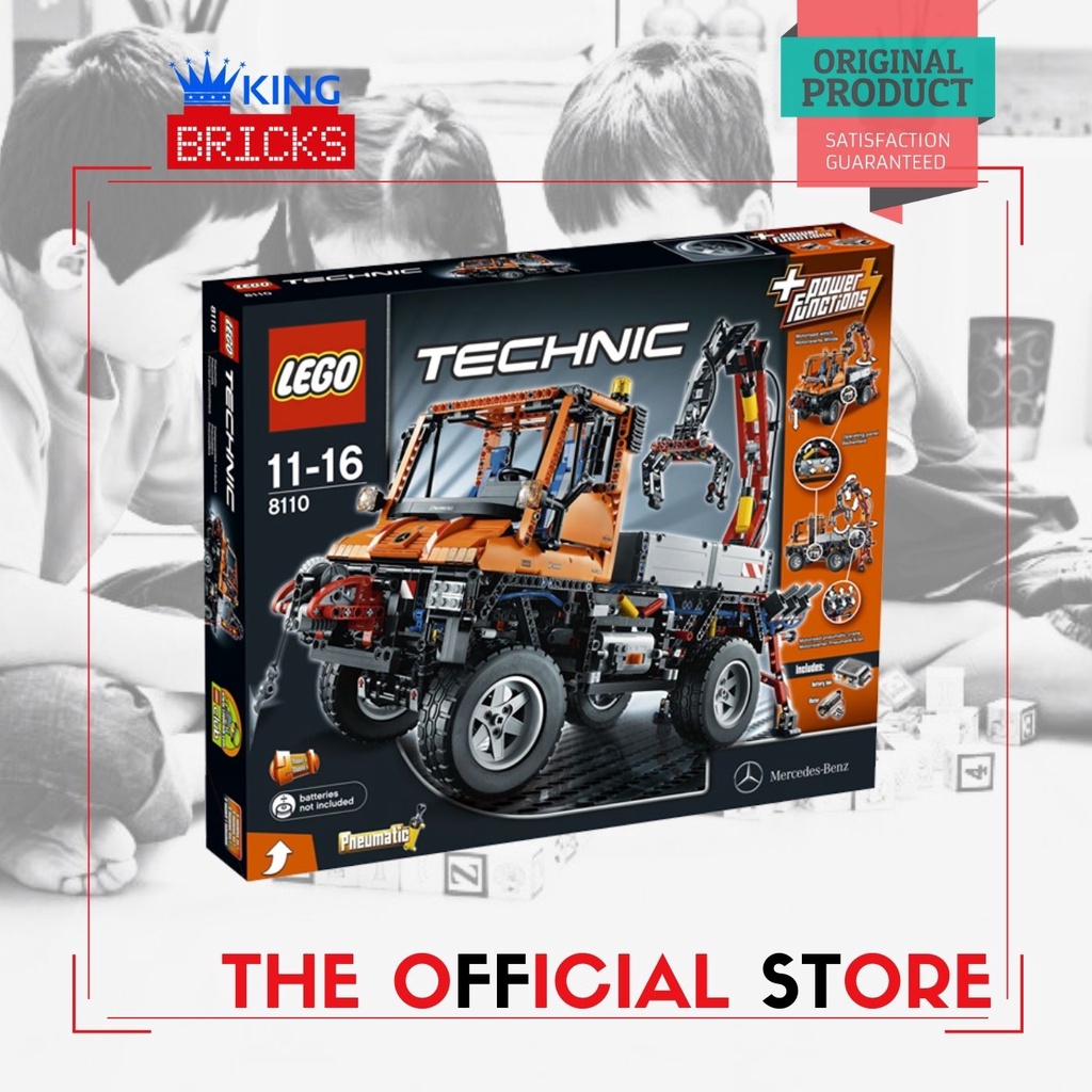 LEGO Original TECHNIC 8110 Mercedes-Benz Unimog U 400 - Mainan Anak Tehnik Lego Mobil Lego Koleksi