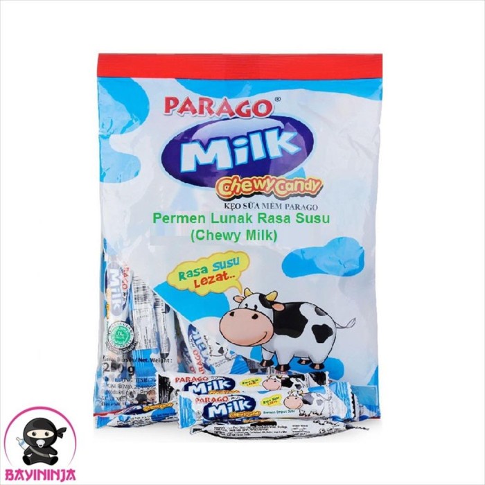 

PARAGO Milk Chewy Candy Permen Susu 250 g T-Ninjabayi 01