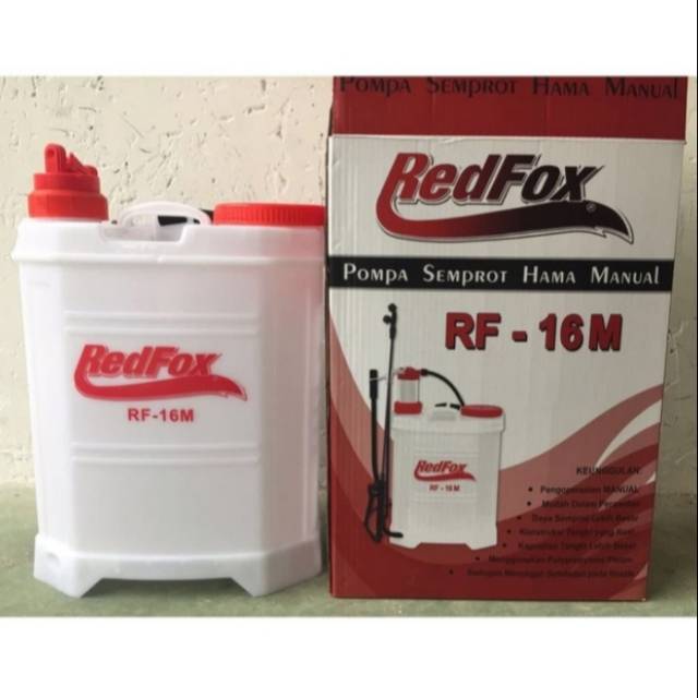 REDFOX RF-16M Pompa Semprot Hama Manual Redfox 16 Liter