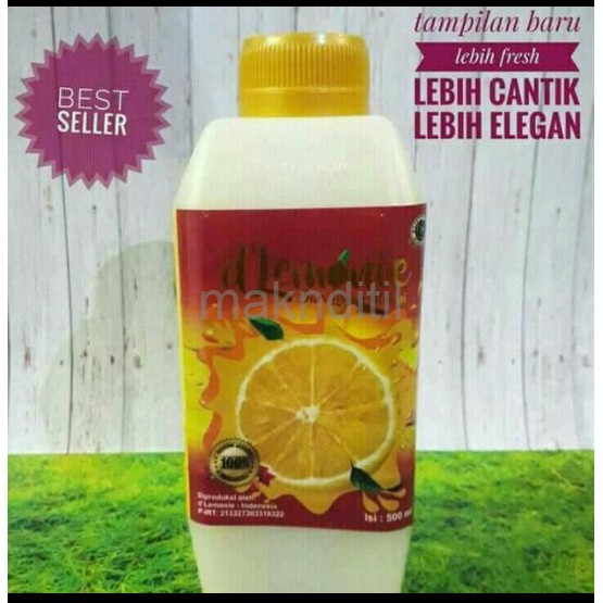 

d lemonie sari lemon asli 500ml detox kulit glowing, sehat, BB ideal