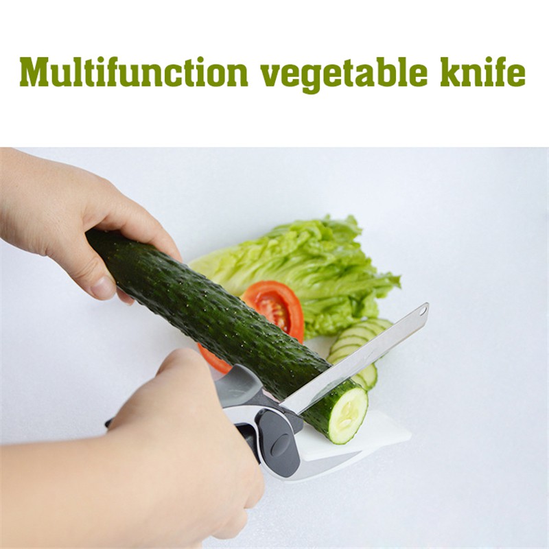 

CLEVER CUTTER PISAU GUNTING PEMOTONG SAYUR BUAH