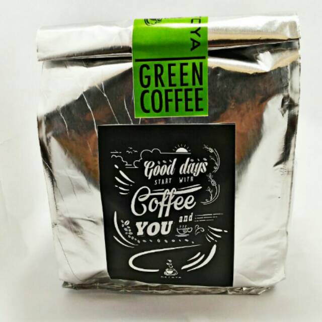 

Green Coffe 250gram (kopi hijau bubuk)