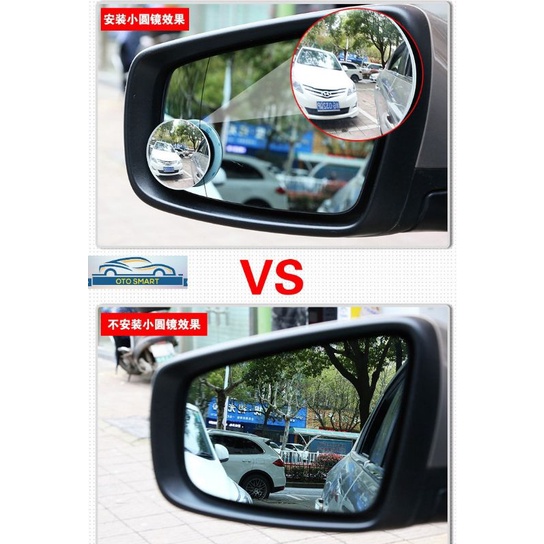 Kaca Spion Cermin Tambahan Blind Spot 360 Mirror 2 In 1 Adjustable