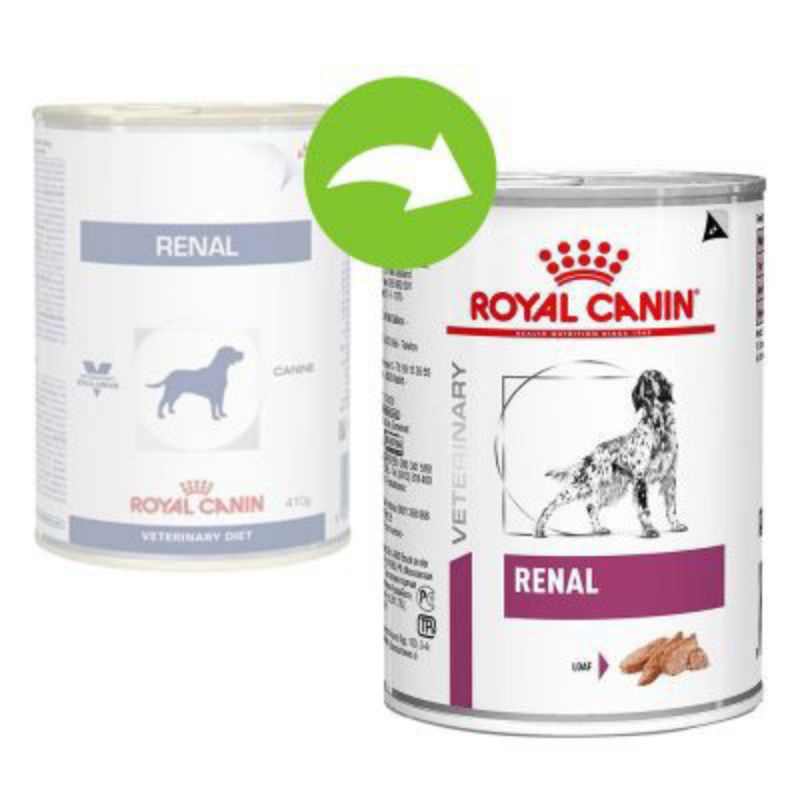 Royal Canin Renal Dog Kaleng 410gr RC canned HANYA PULAU JAWA