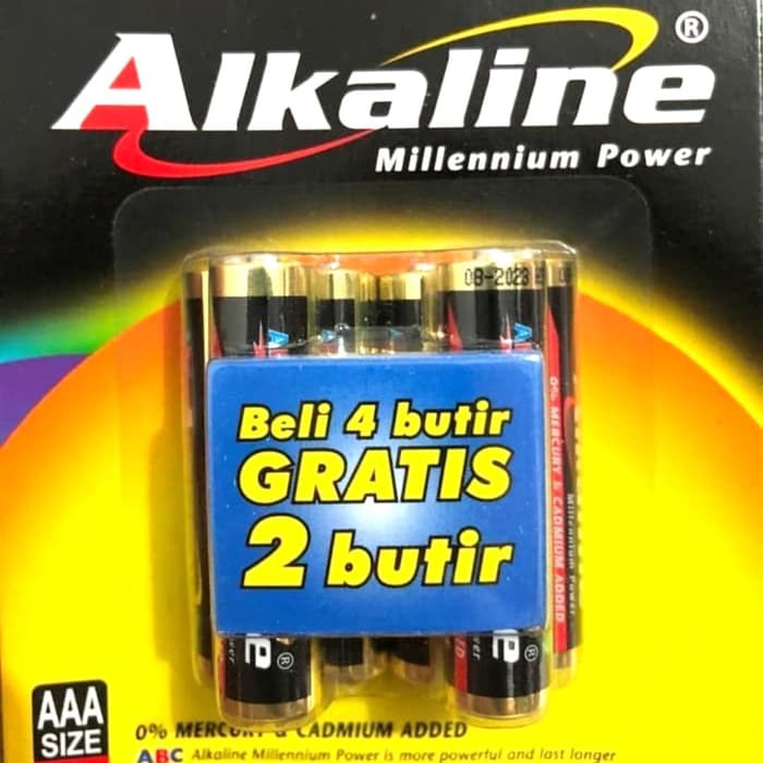 Jual AAA / A3 Batu Baterai / Battery / Batere / Batre ABC ALKALINE LR 3 ...