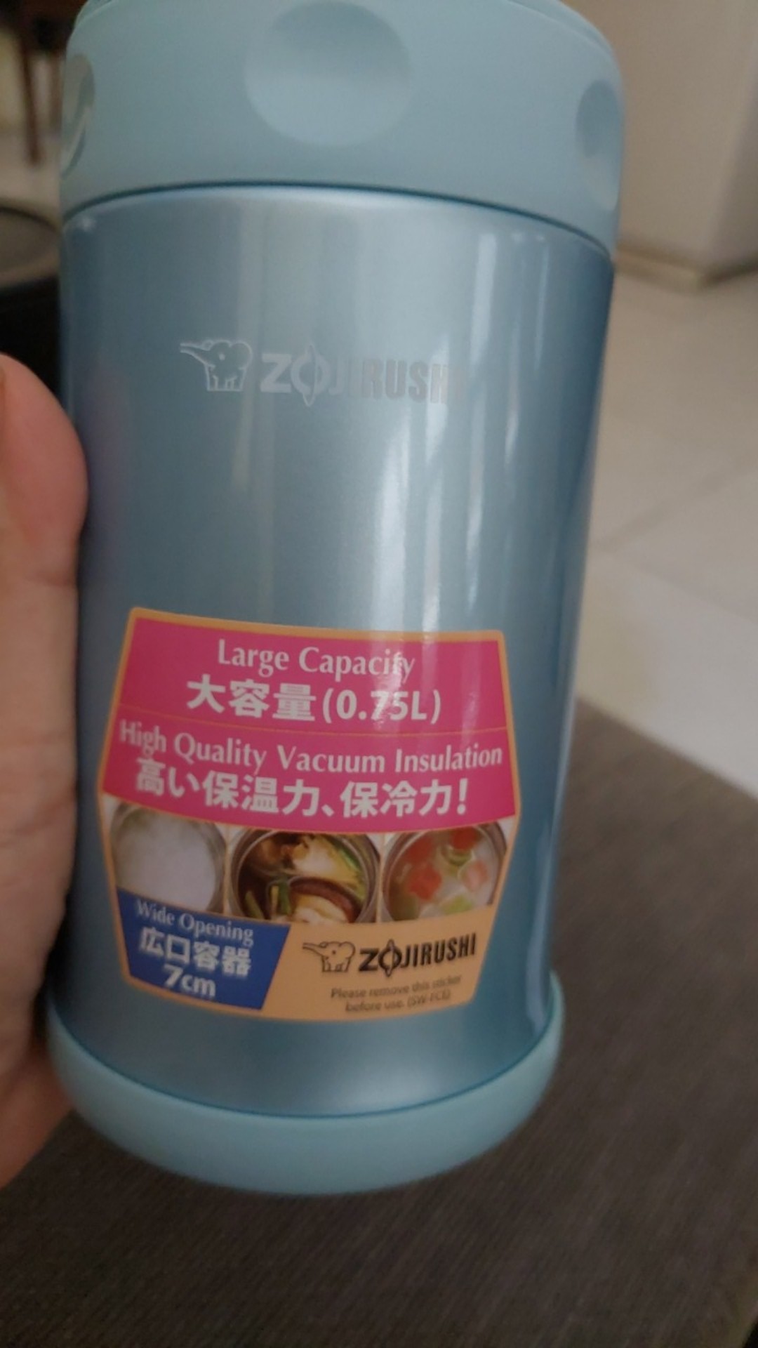Termos Makanan Zojirushi 750 Ml Sw-fce75 / Termos Bubur Zojirushi