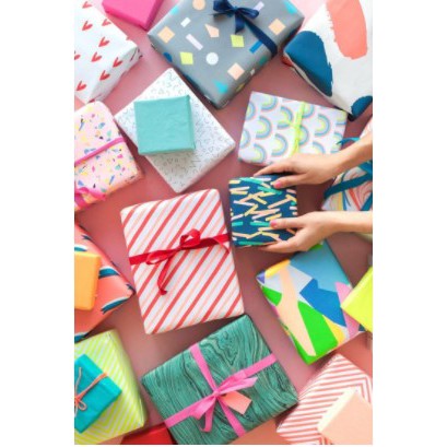 

[COD] BUNGKUS KERTAS KADO TAMBAHAN PACKING GIFT KOTAK KADO DAN PRINT UCAPAN SELAMAT READY STOCK