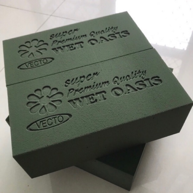 Oasis Basah Super Premium Vecto Gabus tanaman (satuan/pcs)