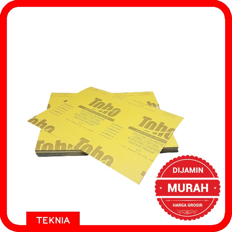 Amplas Toho 2000 Grit - Kertas Ampas Waterproof - Abrasive Paper