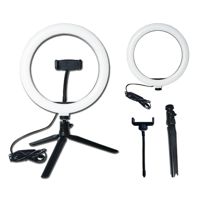 RING LIGHT LED Lampu 26 cm Make Up Vlog RingLight Lampu Ringlight - 61912