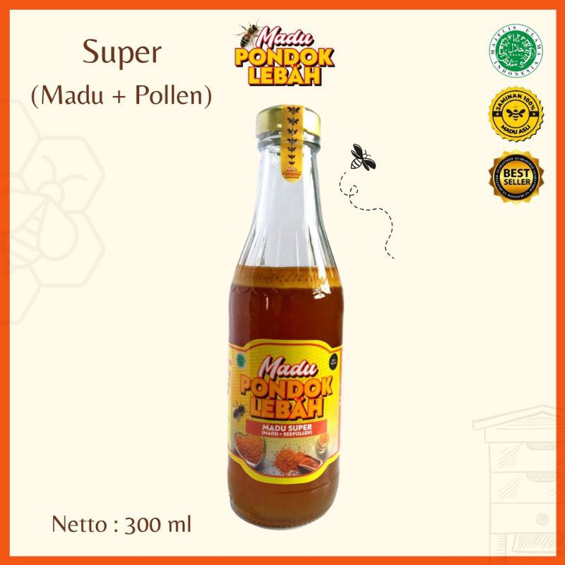 

Madu Asli Super Pondok Lebah 300ml