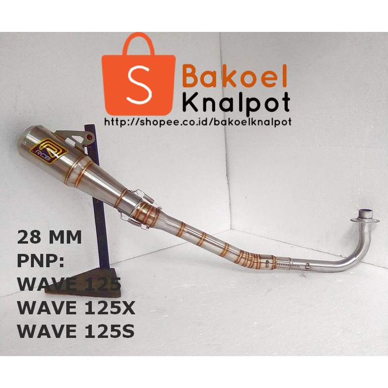 RCB ROAD RACE Ekzos Wave125 /Wave125x /Ekzos Wave 125 28mm / Ekzos Wave 125 / Exhaust Wave 125