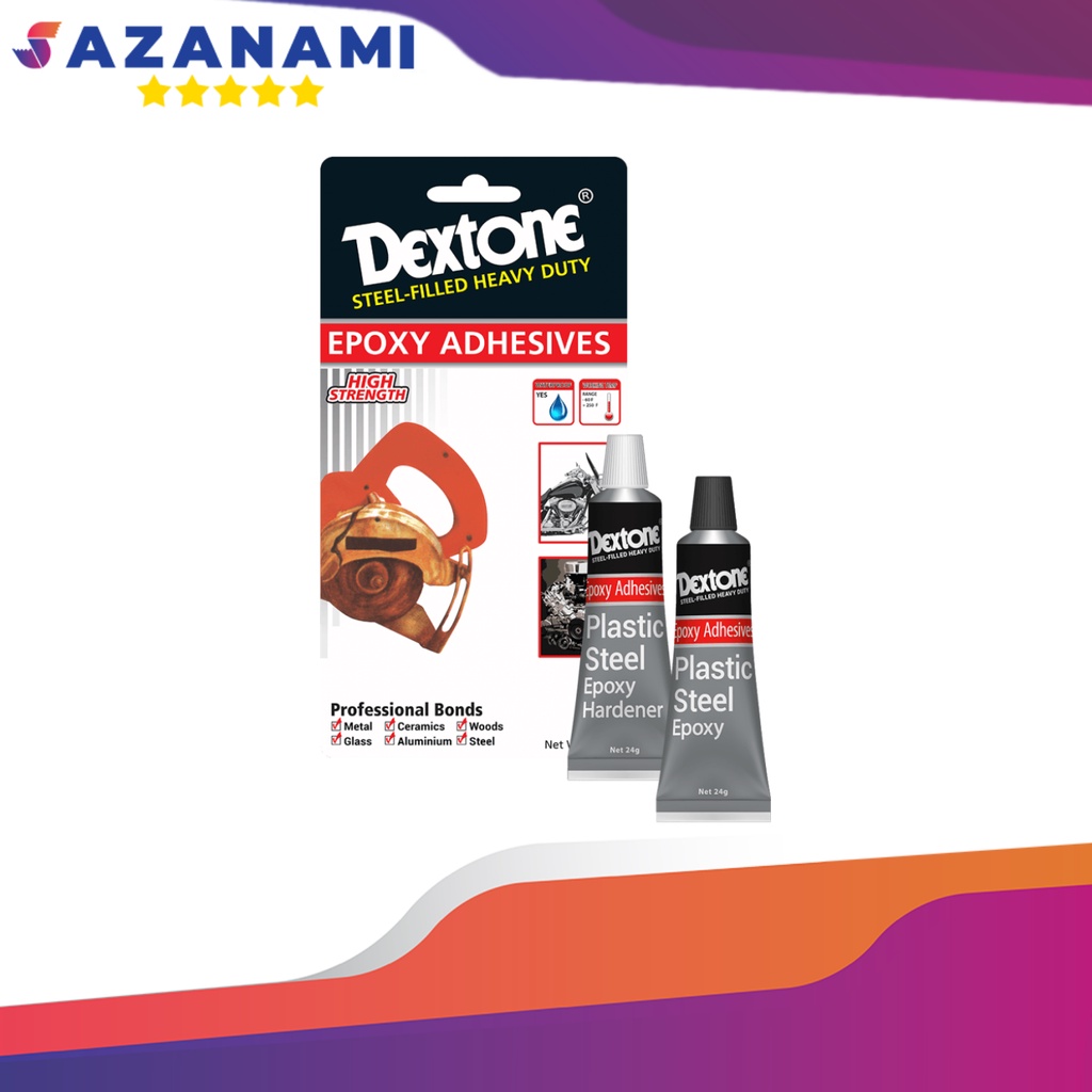 

DEXTONE LEM BESI CAMPUR EPOXY DEXTONE 5 Menit Kering LEM DEXTONE
